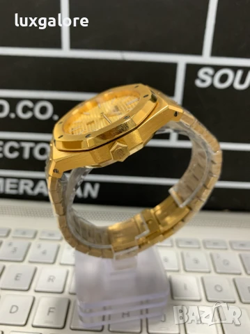 Мъжки часовник Audemars Piguet Royal Oak Gold с автоматичен механизъм, снимка 4 - Мъжки - 51138774