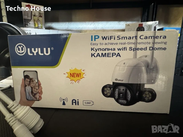 Camera ip wifi 5mpx icsee smart безжична камера видеонаблюдение, снимка 3 - IP камери - 53156960