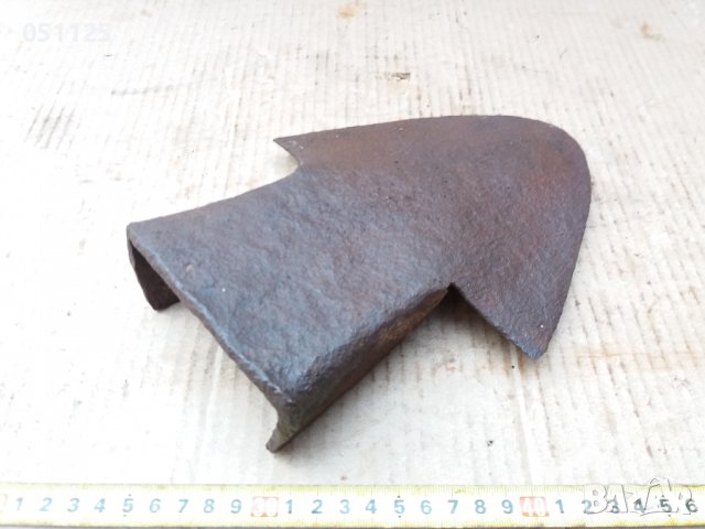 възрожденски кован лемиш от дървен плуг, рало, снимка 7 - Антикварни и старинни предмети - 36767660