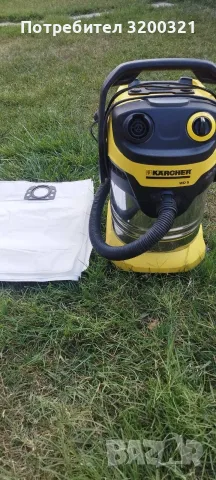 Прахосмукачка Karcher WD 5 с торба, снимка 4 - Прахосмукачки - 55748304