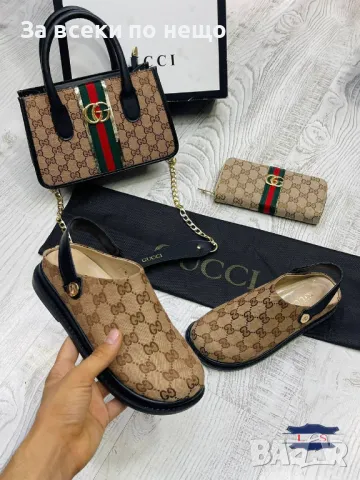 Дамски сандали Gucci - 4 налични цвята Код D974, снимка 5 - Сандали - 47319336