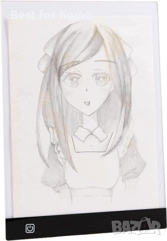 Coolzon LED светлинна дъска за копиране, A4 Осветителна кутия за очертаване, снимка 4 - Други - 42822431