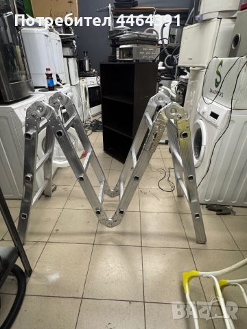 Сгъваема алуминиева стълба 