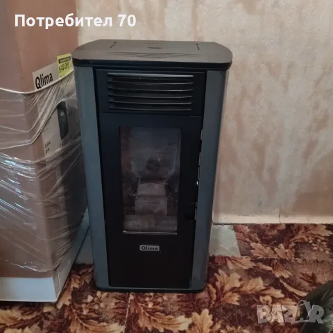 Суха пелетна камина