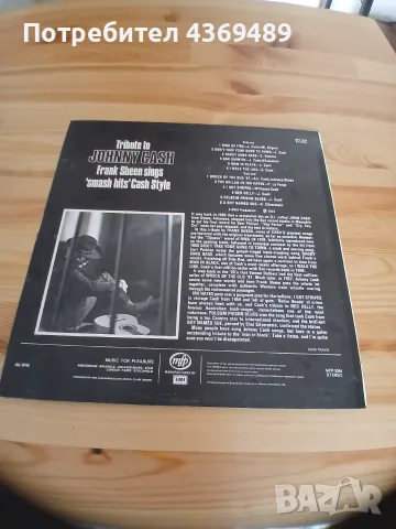 Плоча Frank Sheen  Johnny Cash, снимка 3 - Грамофонни плочи - 55894577