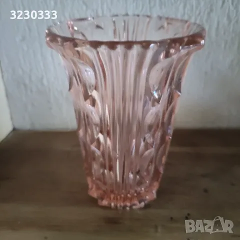 Ваза стъклена Арт Деко