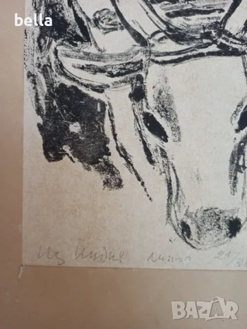 Оригинална творба на проф.Найден Петков не показвана от лич.колекция , снимка 3 - Антикварни и старинни предмети - 49882271