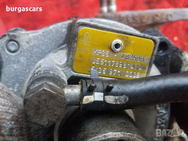 Турбо за Peugeot 206 1.4 HDi 487599 KP35-210лв, снимка 4 - Части - 30381115