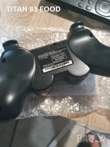 Безжичен контролер, Съвместим с PS3, DoubleShock, Черен, снимка 2 - Аксесоари - 51053883