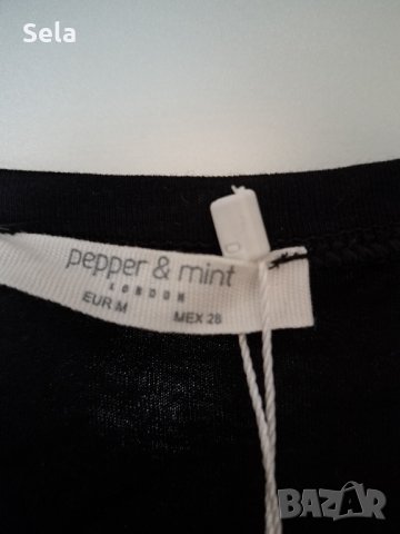 Дамска тениска Pepper and Mint London - размер М, снимка 4 - Тениски - 38929376