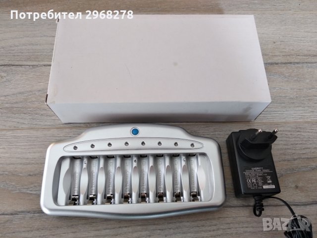 Ново оригинално зарядно за 8 батерии Garrett
