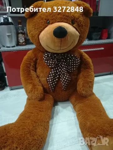 Голям плюшен мечок 200см - VidaXl, снимка 7 - Плюшени играчки - 48231974