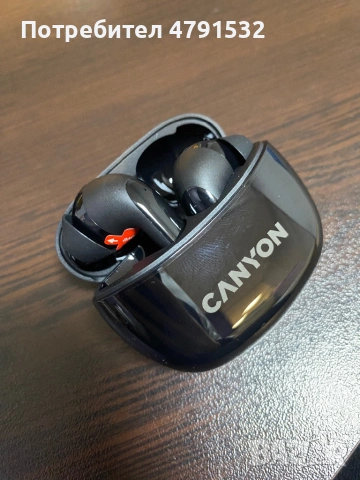 Безжични слушалки CANYON + кейс (чисто нови), снимка 4 - Bluetooth слушалки - 54139020