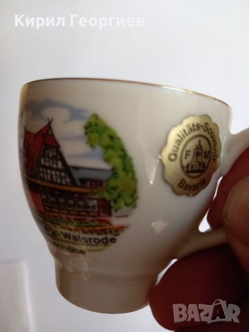 Колекционерска порцеланова чаша за кафе , снимка 1