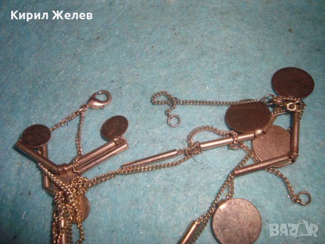 ВИНТИДЖ СТАР ЗЛАТИСТ НАКИТ ОГЪРЛИЦА УКРАШЕНИЕ 7708, снимка 5 - Колиета, медальони, синджири - 35193785