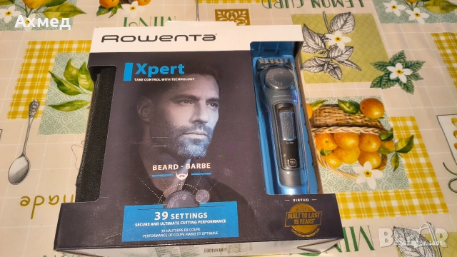 Тример за брада ROWENTA Virtuo Ultimate TN3840F4, снимка 4 - Тримери - 53937583