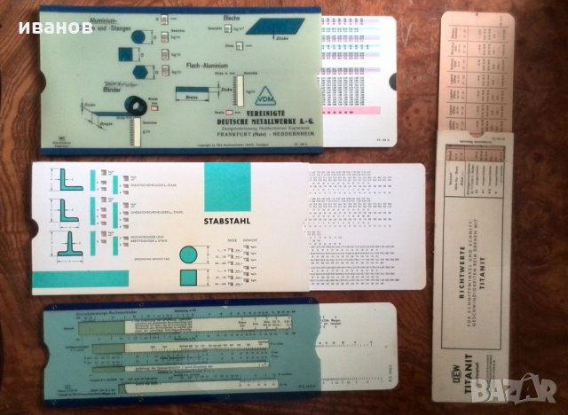 измервателни таблици, снимка 1