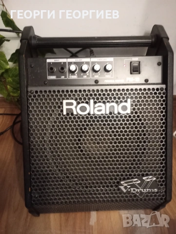 Продавам барабани,падове,рототоми,тъпани,педали и тонколона(монитор), снимка 9 - Ударни инструменти - 54030813