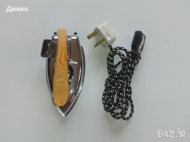 Ретро туристическа ютия, снимка 3 - Антикварни и старинни предмети - 37544831