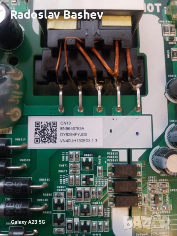 Mainboard KANT-SU/NU7100 от SAMSUNG UE40NU7192U, снимка 4 - Части и Платки - 54235332