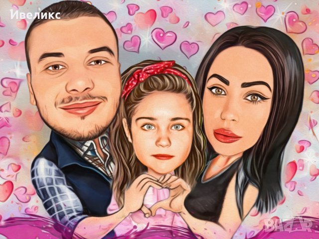 КАРИКАТУРА ЗА СВЕТИ ВАЛЕНТИН, снимка 14 - Картини - 39542427