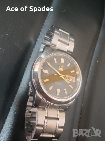 Мъжки Часовник Seiko 5 automatic Made in Japan , снимка 4 - Мъжки - 54347345