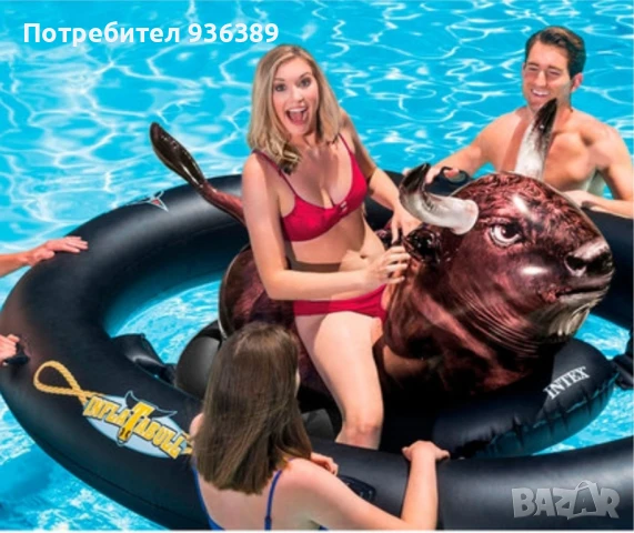 Голям надуваем бик за водно родео, снимка 3 - Други стоки за дома - 50801224