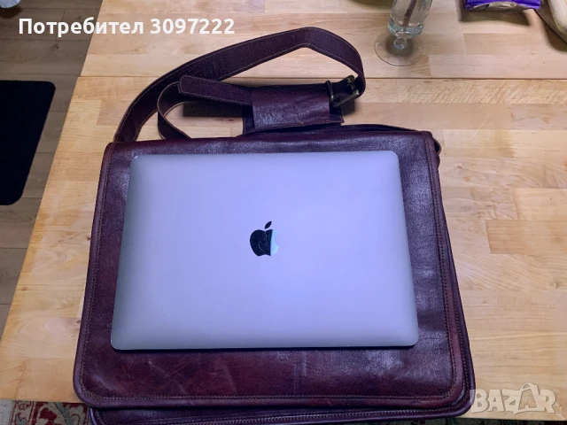 Луксозна кожена чанта за лаптоп, също така доста елегантна дамска чанта портфолио, снимка 2 - Чанти - 50532448