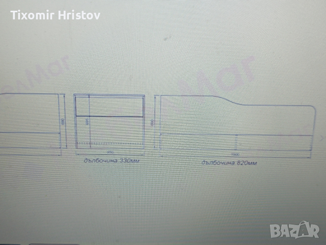 Продавам ъглови с матраци и скрин 80/190, снимка 5 - Спални и легла - 44584188