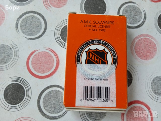 A.M.K. NHL 1992 сувенирни карти за игра, снимка 6 - Карти за игра - 37794045