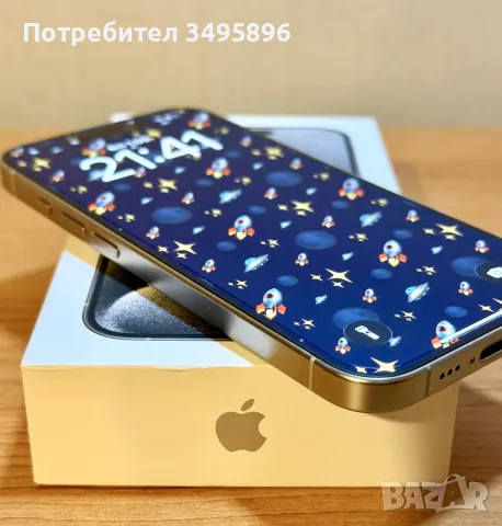 iPhone 15 Pro 256GB White Titanium, снимка 3 - Apple iPhone - 55908108