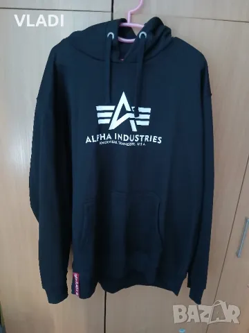 Суичър Alpha industries, снимка 2 - Суичъри - 23588297