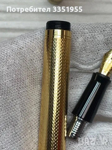 Луксозна златна писалка 18к, снимка 15 - Колекции - 48957229