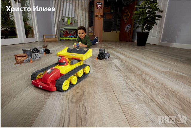 Кола Трансформиращ Булдозер 2 в 1 с дистанционно Little Tikes, снимка 8 - Коли, камиони, мотори, писти - 39324187