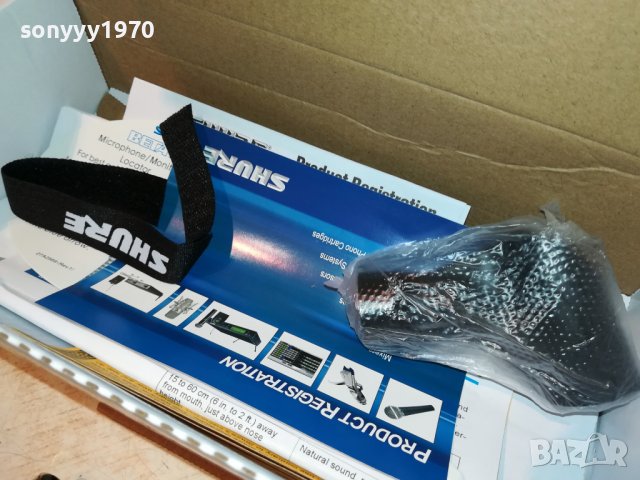 shure beta58A NEW MICROFHONE-ВНОС SWISS 2905221010, снимка 5 - Микрофони - 36907746