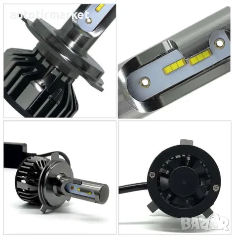 LED система h4 CANBUS 12 – 24v – GUN1056-H4, снимка 2 - Аксесоари и консумативи - 56052479
