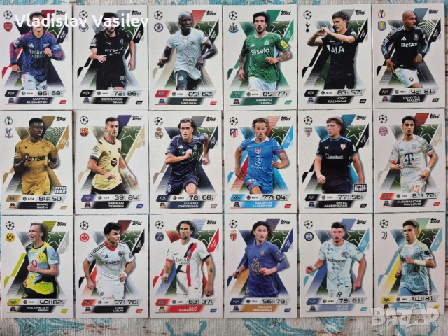 Topps Match Attax 25/26 Extra - Base 1/2 - Update 02.04, снимка 6 - Други ценни предмети - 53680082