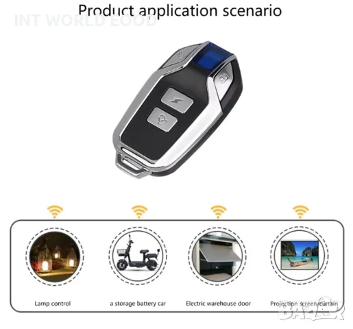 Универсално Дистанционно управление 433MHz 4 бутона, снимка 4 - Друга електроника - 50372415