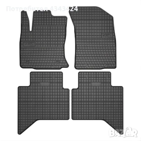Гумени стелки Frogum съвместими с Toyota Hilux VIII (2015+)