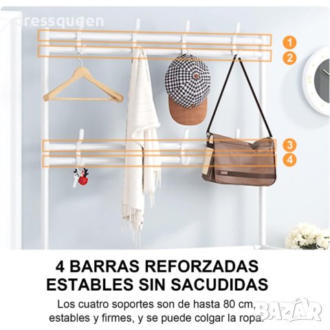 4077 Стилаж за обувки с 5 рафта, снимка 5 - Други стоки за дома - 42154809