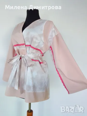 Дамски кимона ръчна изработка , снимка 9 - Сака - 48851828