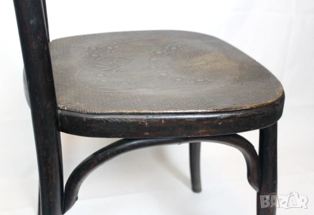 Винтидж виенски столове „Карловац“ дървени, снимка 11 - Столове - 50730739