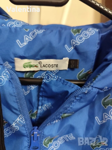 Детско преходно яке Lacoste , снимка 3 - Детски якета и елеци - 53927711