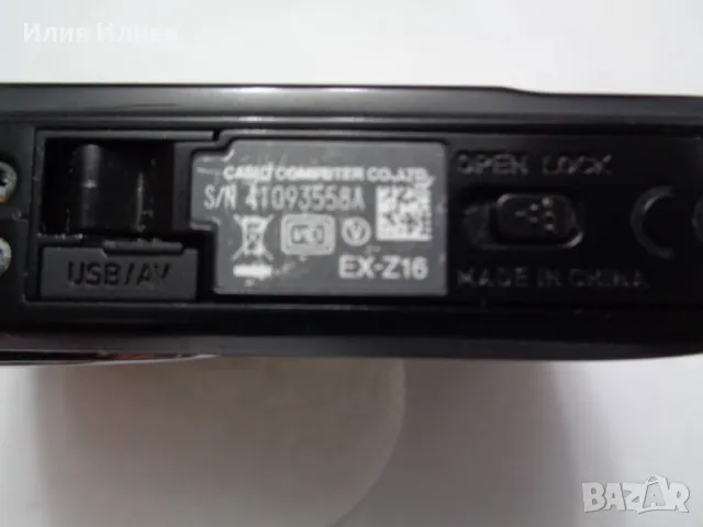 Фотоапарат CASIO EXILIM EX-Z16 12.1MP Black, снимка 6 - Фотоапарати - 47501245