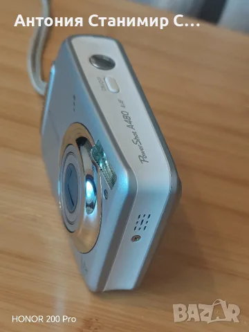 Canon powershot a480, снимка 7 - Фотоапарати - 55766424