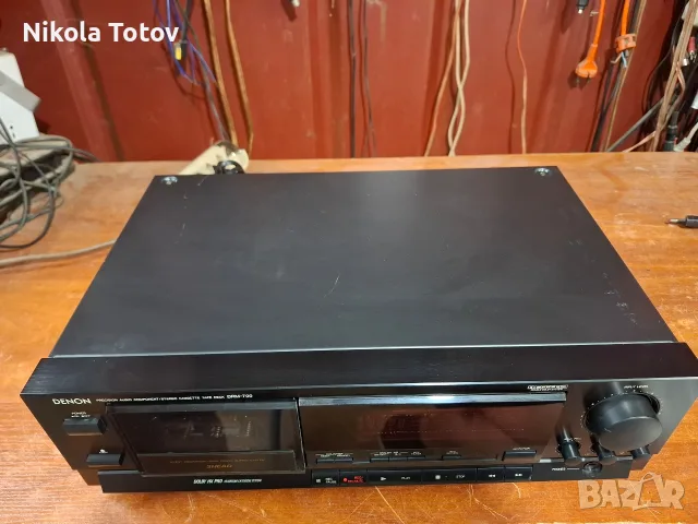 Продава се триглав дек Denon DRM-700. , снимка 3 - Декове - 56283093