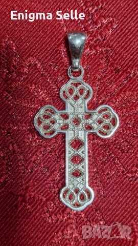 Сребърен кръст 925 
