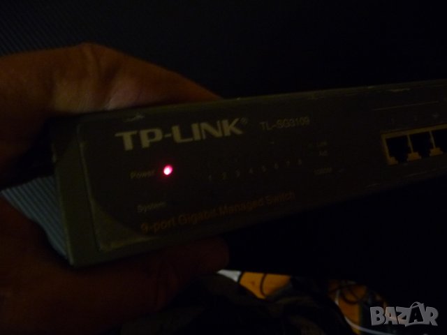 Гигабитов суич TP Link TL-SG3109 интернет мрежи комуникации, снимка 5 - Суичове - 39762901