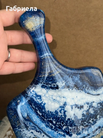 Декоративни дъски с епоксидна смола , снимка 2 - Декорация за дома - 54120077