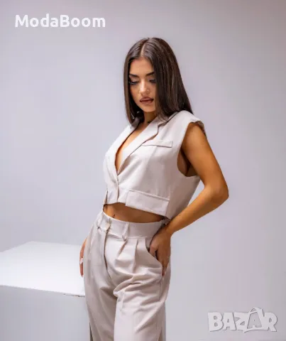 Бежов дамски комплект , снимка 5 - Комплекти - 48067205